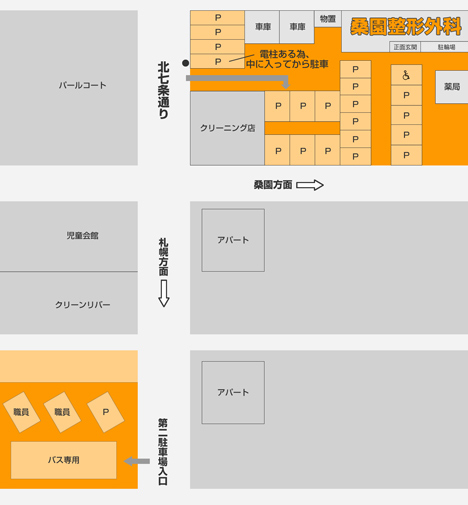 駐車場のご案内
